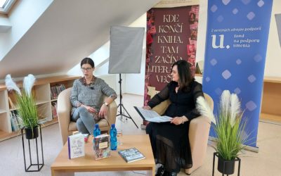 „Kde končí kniha, tam začína literárny večer“ – Ivana Gibová 21. 4. 2022