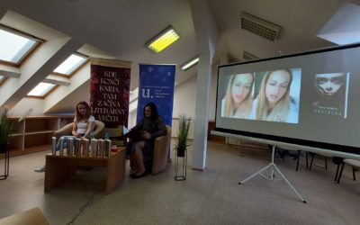 „Kde končí kniha, tam začína literárny večer“ / Lucia Sasková 19. 5. 2022