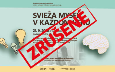 Svieža myseľ v každom veku – 21. 9. 2022
