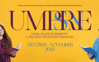 UMPRE SN vzdelávací projekt z oblasti umeleckého prednesu