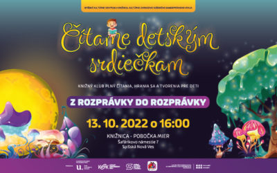 Čítame detským srdiečkam – 13. 10. 2022