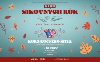 Klub šikovných rúk – 11. 10. 2022