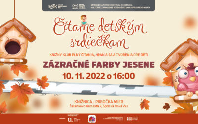 Čítame detským srdiečkam – 10. 11. 2022