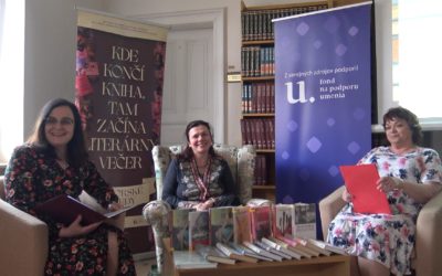Kde končí kniha, tam začína literárny večer / Denisa Fulmeková – 18. 04. 2023