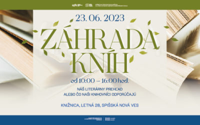 Záhrada kníh – 23. 06. 2023