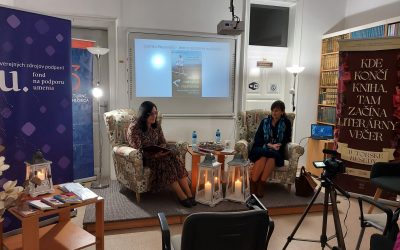 „Kde končí kniha, tam začína literárny večer“ / Jarmila Repovská – 9. 11. 2023