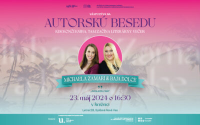 „Kde končí kniha, tam začína literárny večer“ / Michaela Zamari a Baja Dolce – 23. 5. 2024