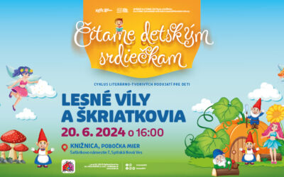 Čítame detským srdiečkam – 20. 6. 2024‍