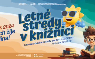 Letné stredy v knižnici – 31. 7. 2024