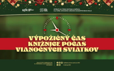 VÝPOŽIČNÝ ČAS POČAS VIANOČNÝCH SVIATKOV