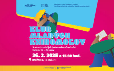 Klub mladých knihomoľov – 26. 2. 11. 2024