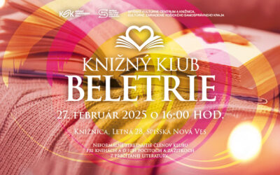 Knižný klub beletrie – 27. 2. 2025