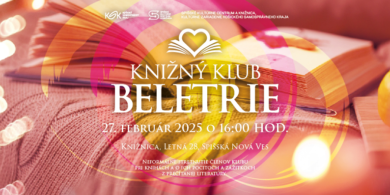 Knižný klub beletrie – 27. 2. 2025