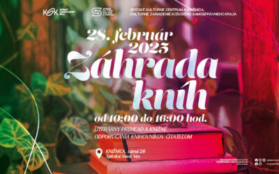 Záhrada kníh – 28. 2. 2025
