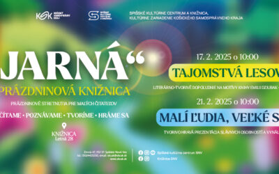 „Jarná“prázdninová knižnica 17. 2. – 21. 2. 2025