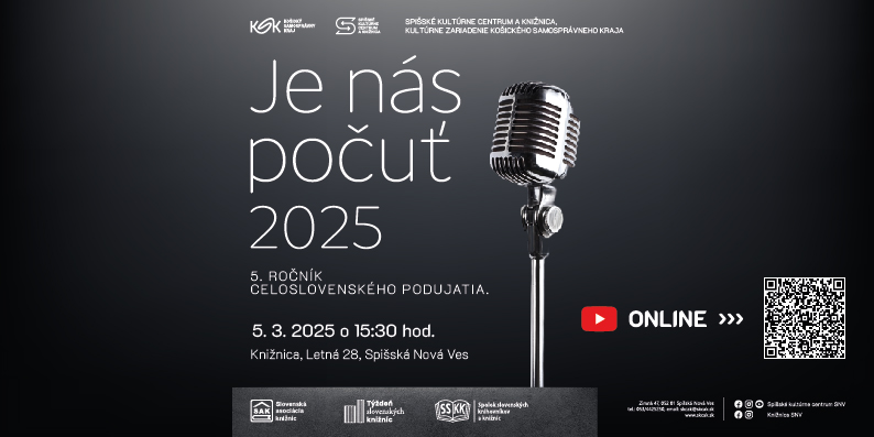 Je nás počuť! – 05. 03. 2025
