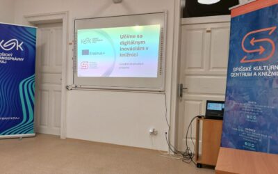 ERASMUS+ Učíme sa digitálnym inováciám v knižnici – 13. 3. 2025
