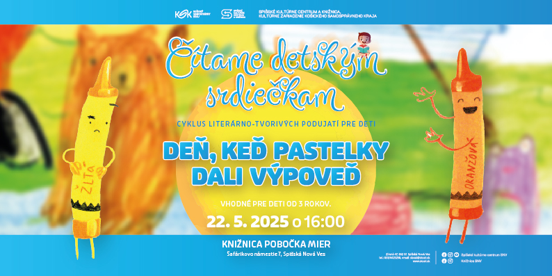 Čítame detským srdiečkam – 22. 5. 2025‍