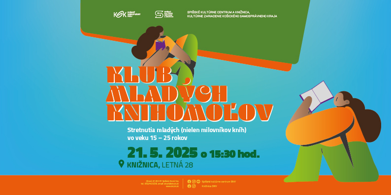Klub mladých knihomoľov – 21. 5. 2025
