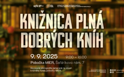 Knižnica plná dobrých kníh – 9. 9. 2025