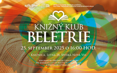 Knižný klub beletrie – 25. 9. 2025