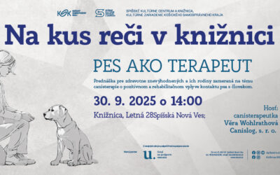 Na kus reči v knižnici – 30. 9. 2025