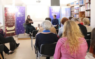 „Kde končí kniha, tam začína literárny večer“ / Ellie Šedivá – 9. 10. 2025