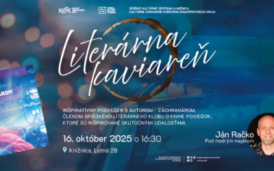 Literárna kaviareň – 16. 10. 2025