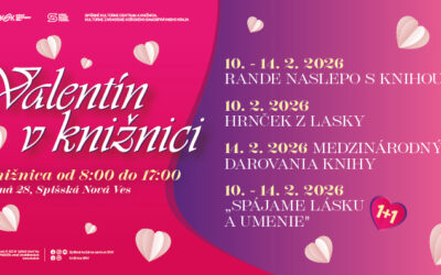 Valentín v knižnici – 10. 2. – 14. 2. 2026