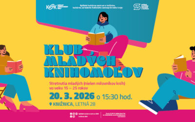 Klub mladých knihomoľov – 20. 3. 2026