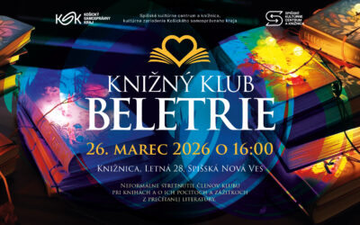 Knižný klub beletrie – 26. 3. 2026