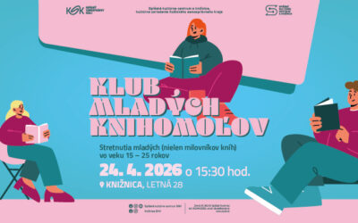 Klub mladých knihomoľov – 24. 4. 2026
