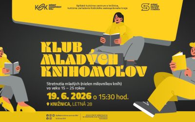 Klub mladých knihomoľov – 19. 6. 2026