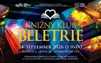Knižný klub beletrie – 14. 9. 2025
