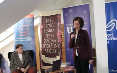 „Kde končí kniha, tam začína literárny večer“ / Katarína Nádaská – 15. 10. 2026